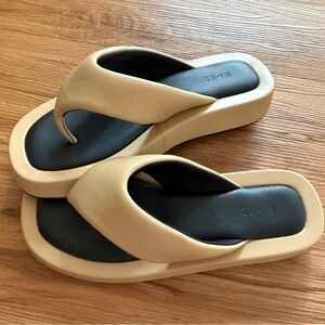 NA-KD Black Strap Slippers